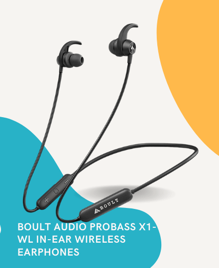 Boult Audio ProBass X1-WL in-Ear Wireless Earphones